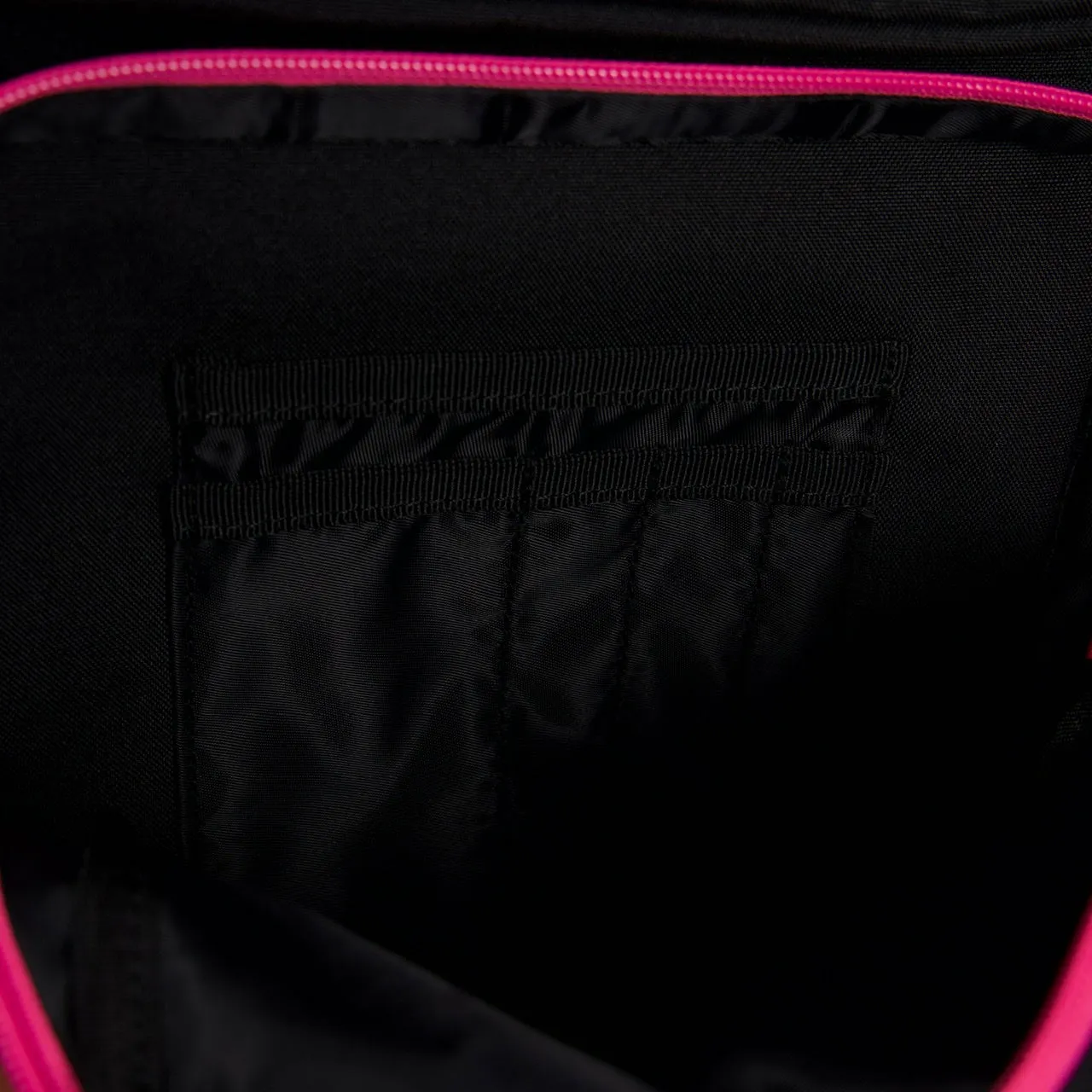 25L Backpack Black Neon Pink