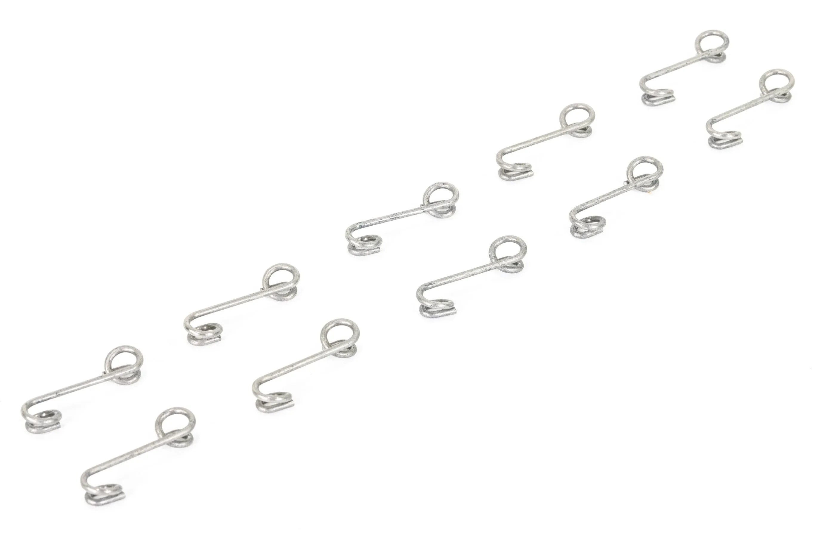 7/16 Bare Aluminum Dzus Fastener, Self Eject (10 Pack)