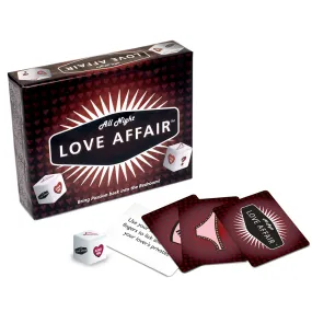 All Night Love Affair Adult Card Game