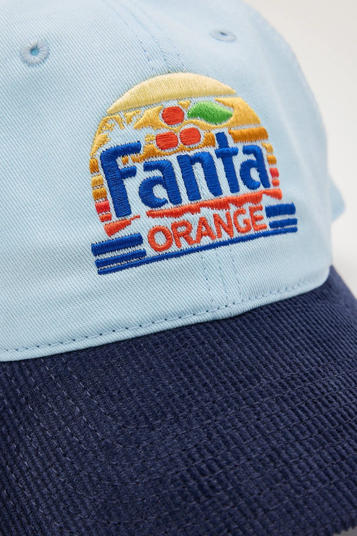 American Needle Fanta Corduroy Slouch Blue/Navy