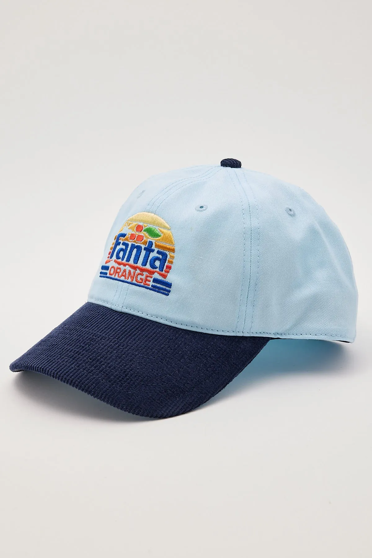 American Needle Fanta Corduroy Slouch Blue/Navy