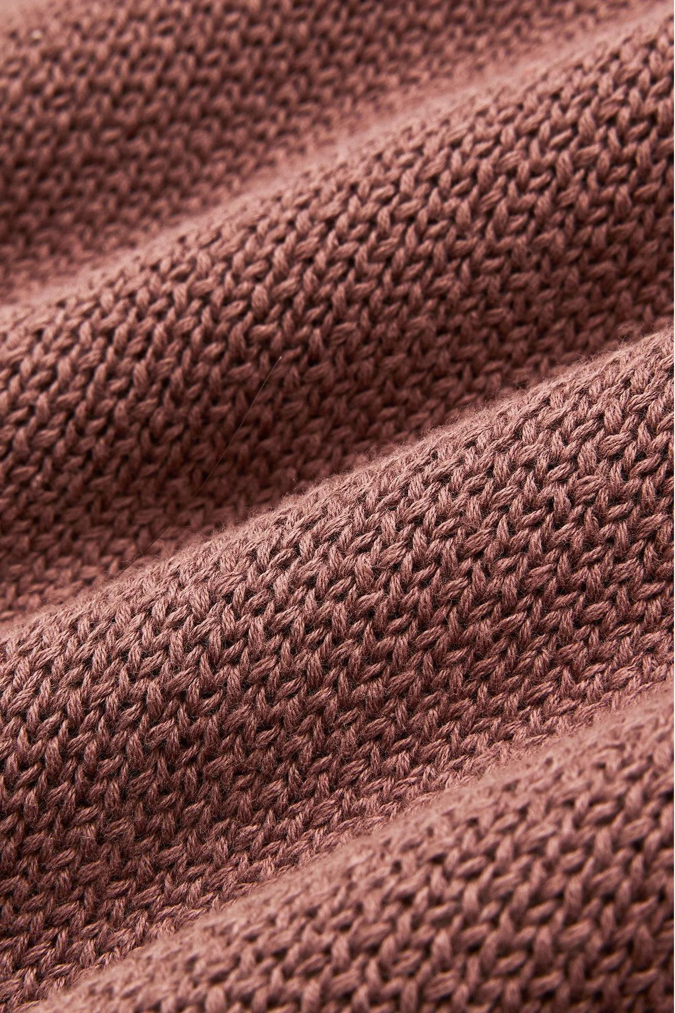 Association Knit – Cocoa / White