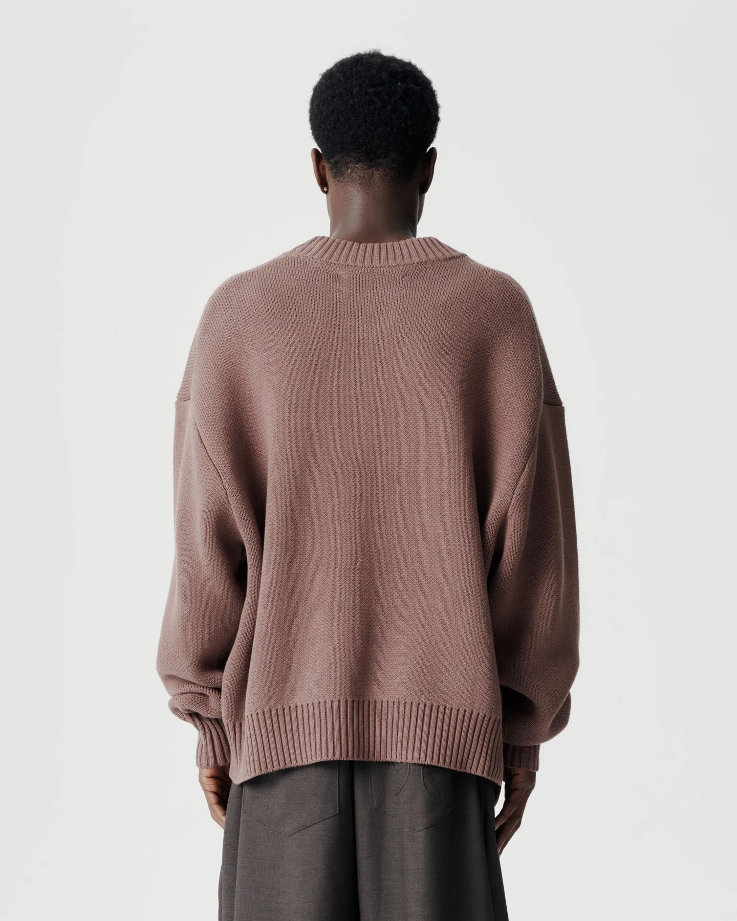 Association Knit – Cocoa / White