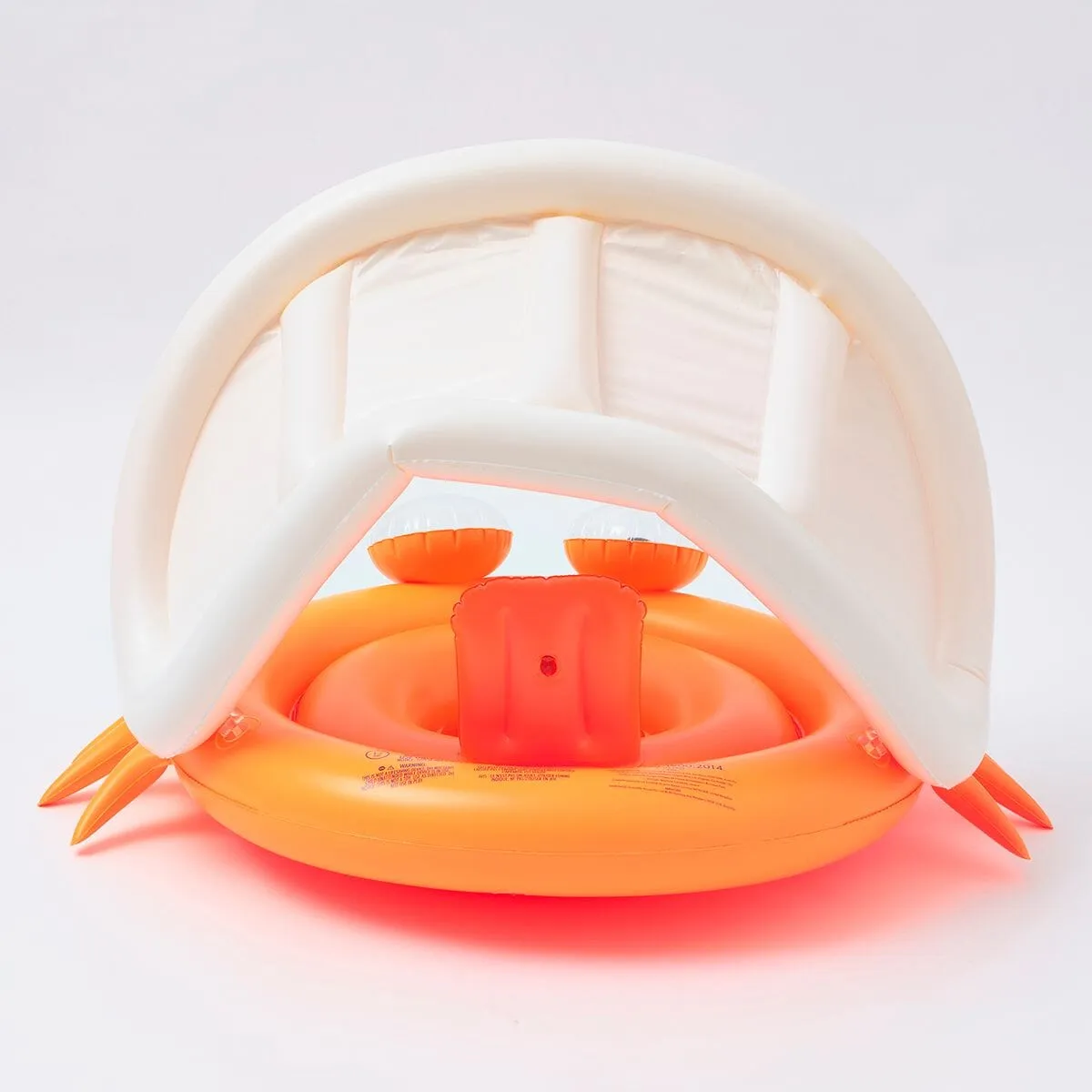 Baby Float Sonny the Sea Creature Neon Orange