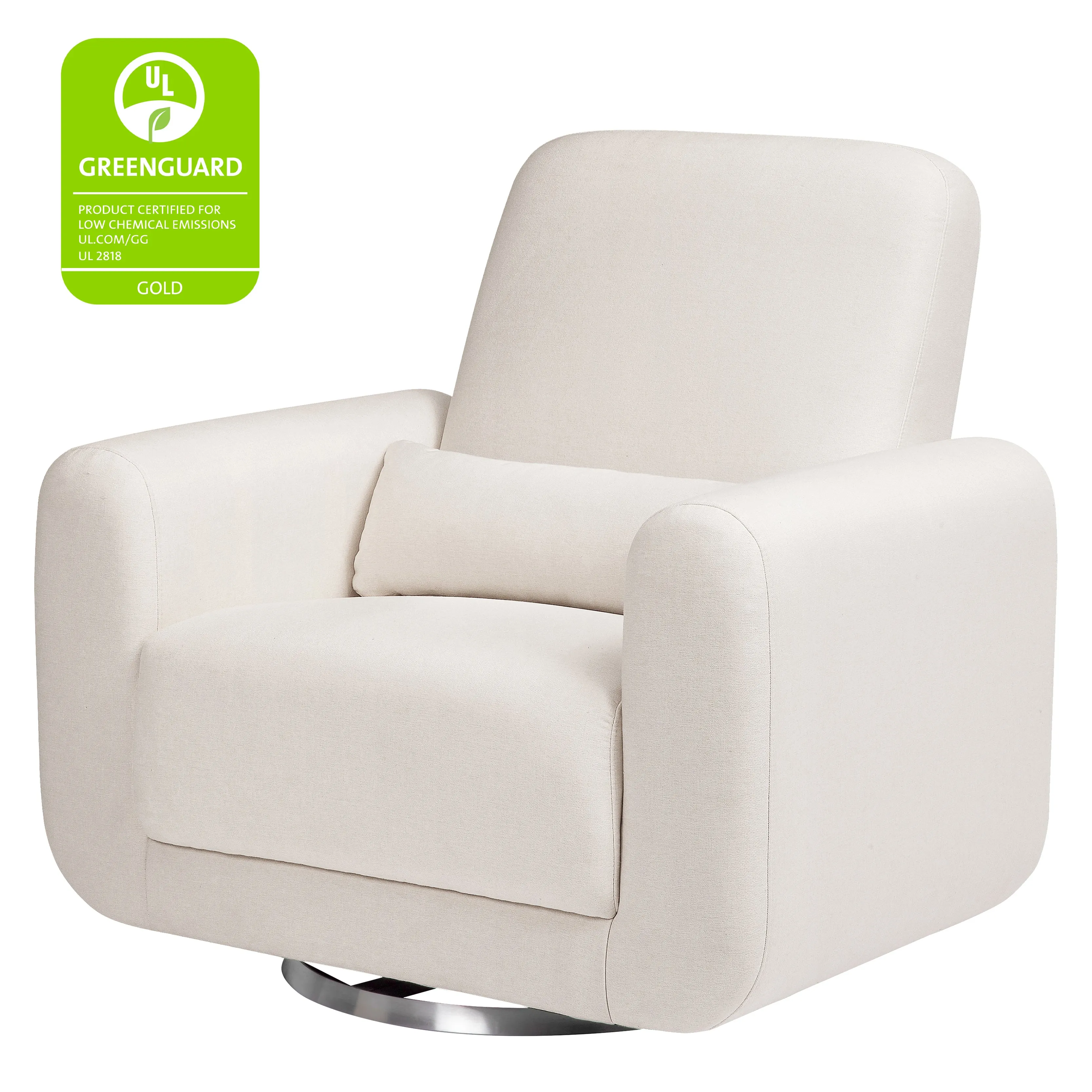 Babyletto Tuba Extra Wide Swivel Glider in Eco-Performance Fabric