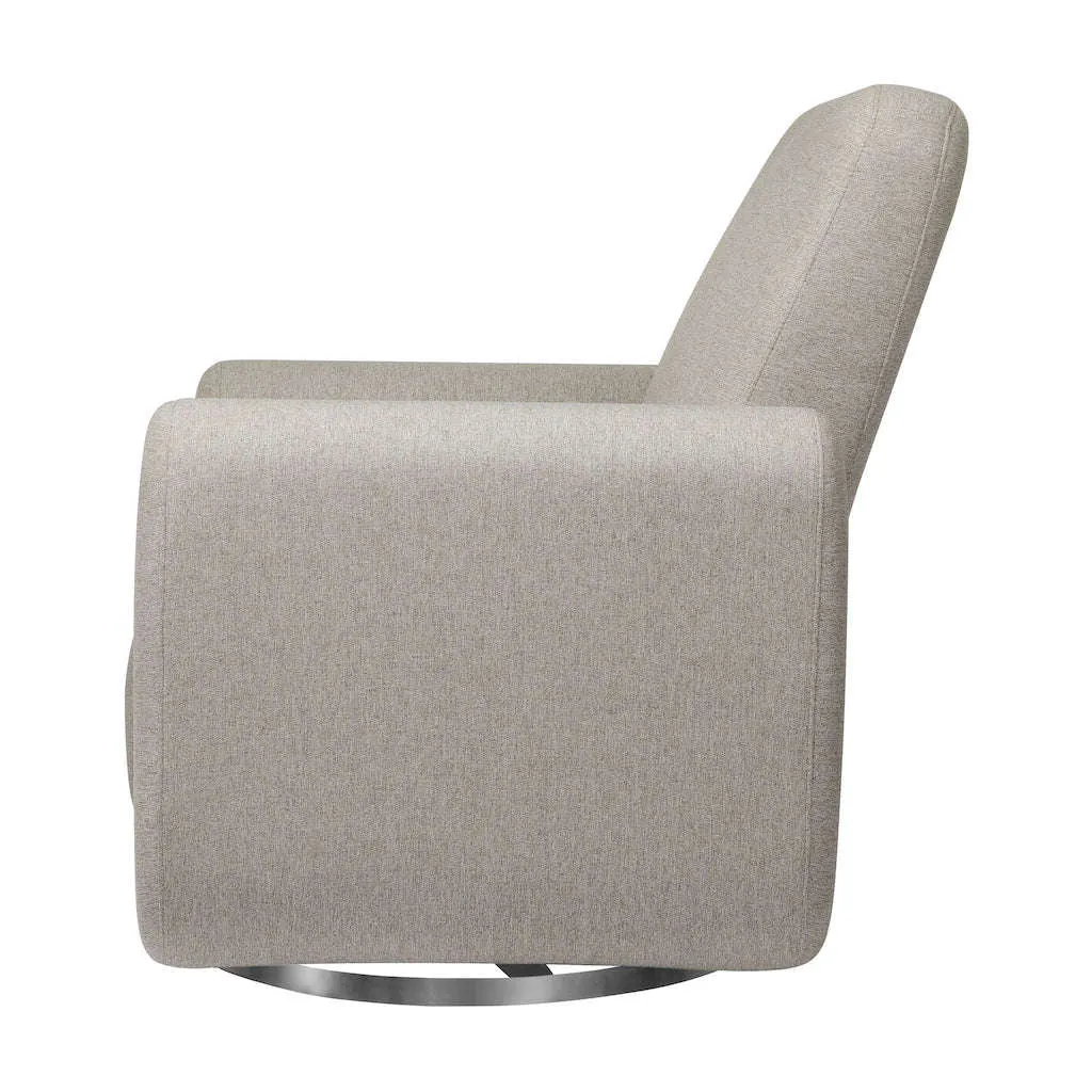 Babyletto Tuba Extra Wide Swivel Glider in Eco-Performance Fabric