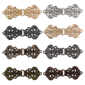 Beautiful Filigree Design Metal Clasp Closure for Dresses