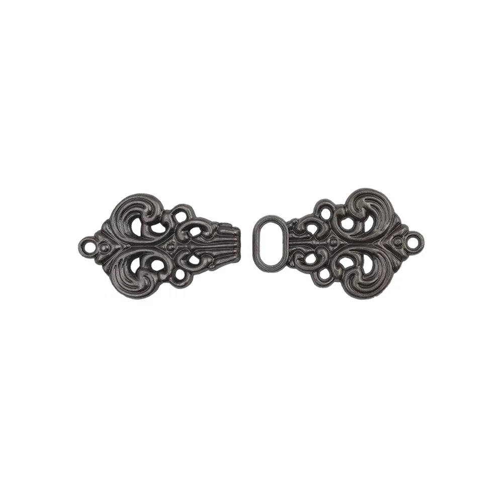 Beautiful Filigree Design Metal Clasp Closure for Dresses