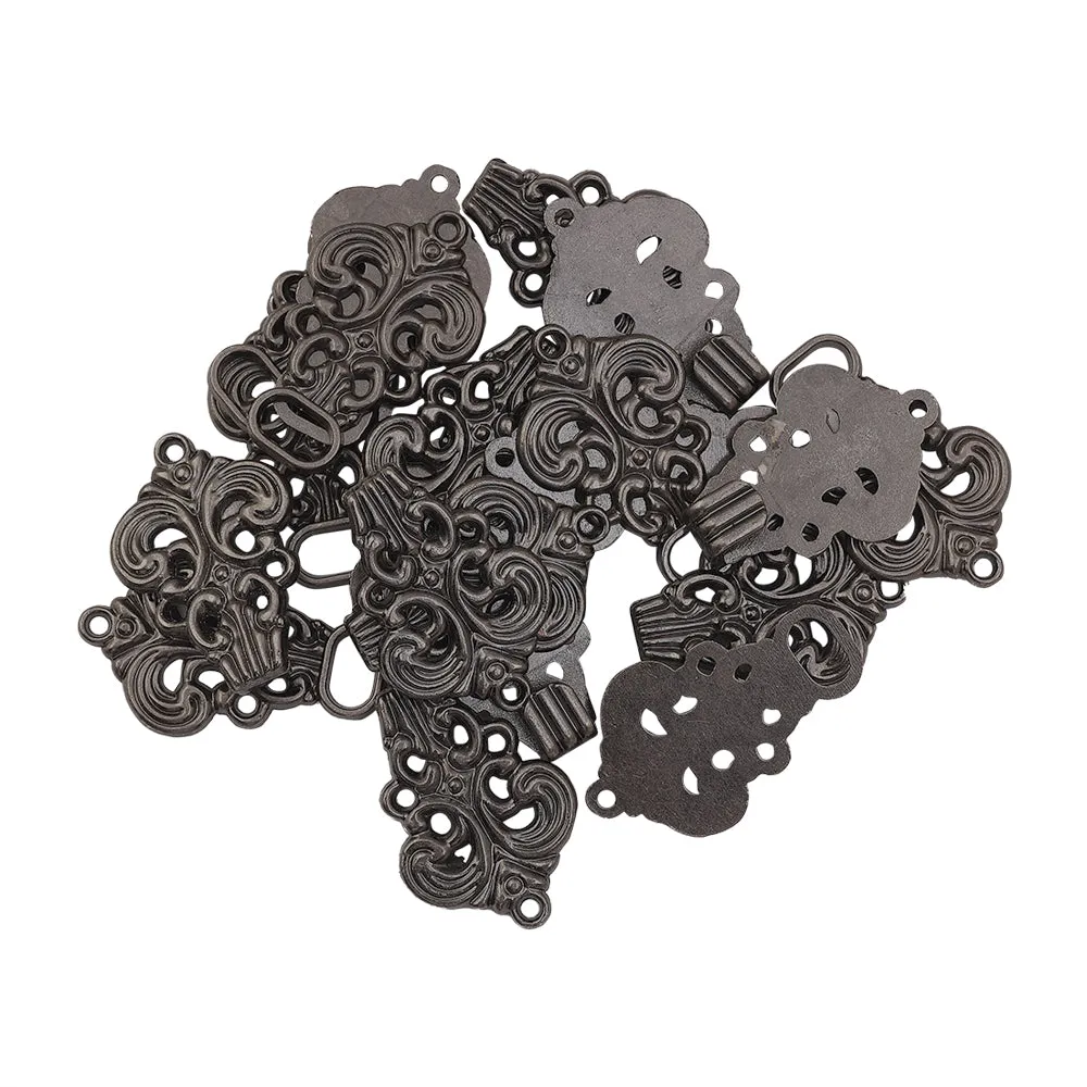 Beautiful Filigree Design Metal Clasp Closure for Dresses