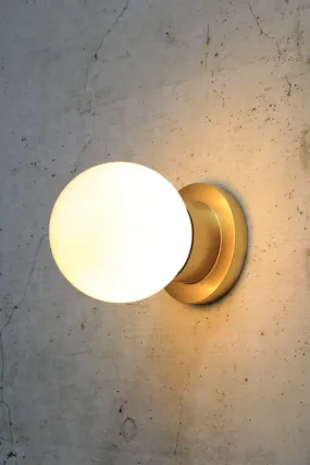 Bunker Globe Wall Light