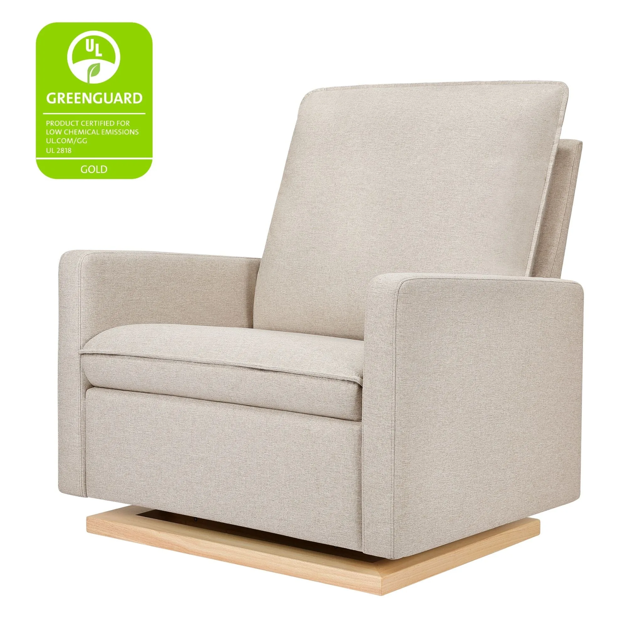 Cali Pillowback Chair and a Half Glider | Water Repellent & Stain Resistant | Beach