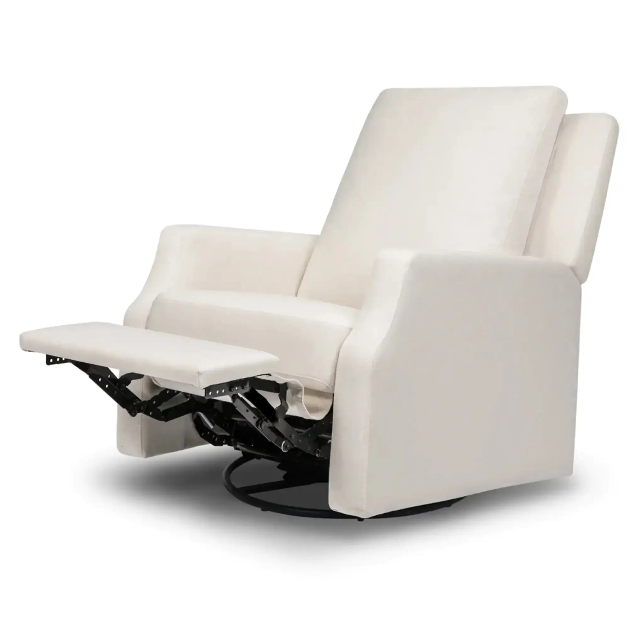 Crewe Recliner & Swivel Glider | Cream Eco-Weave