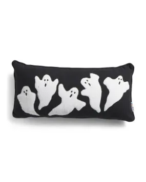 Glow-in-the-Dark Ghosts Pillow