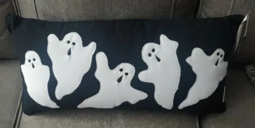 Glow-in-the-Dark Ghosts Pillow