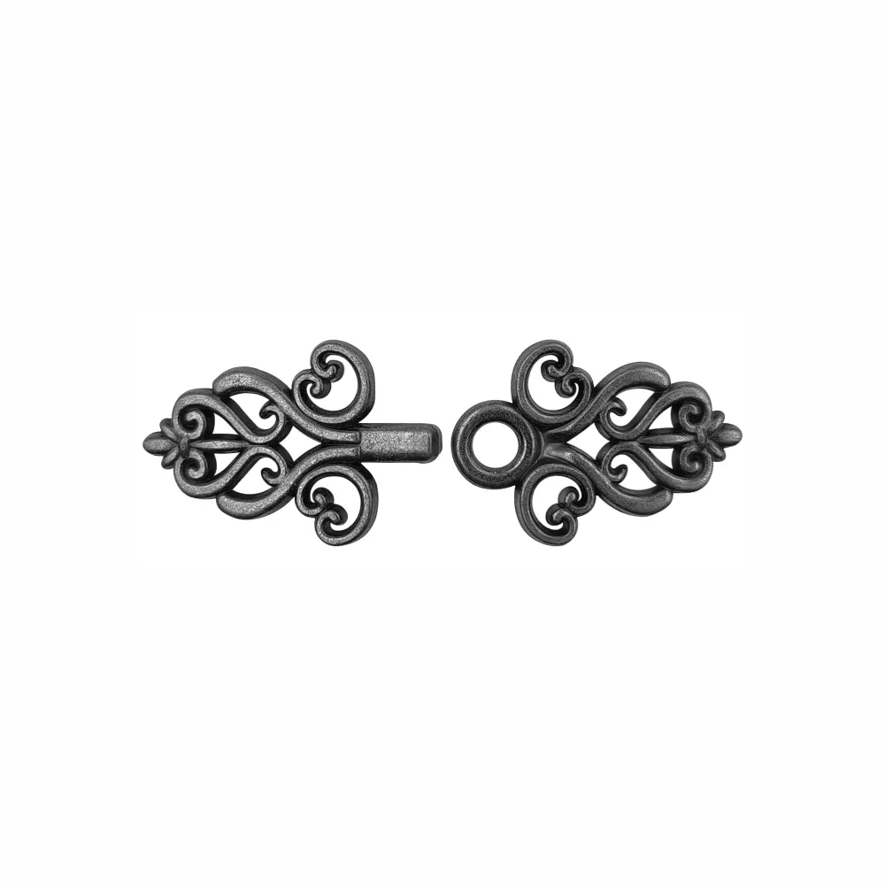 Intricate Designer Metal Clasp Closure Hook for Designer Clothing