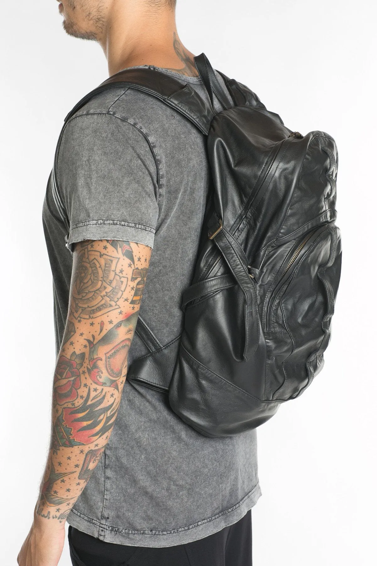 Jan Hilmer Dingo Leather Backpack