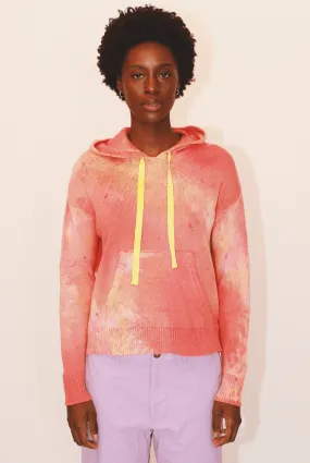 Jax Hand-Painted Hoodie in Organic Cotton & Recycled Cashmere