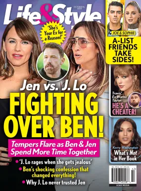 Life & Style - 10.16.23 Jennifer Gardner vs Jennifer Lopez Fighting Over Ben