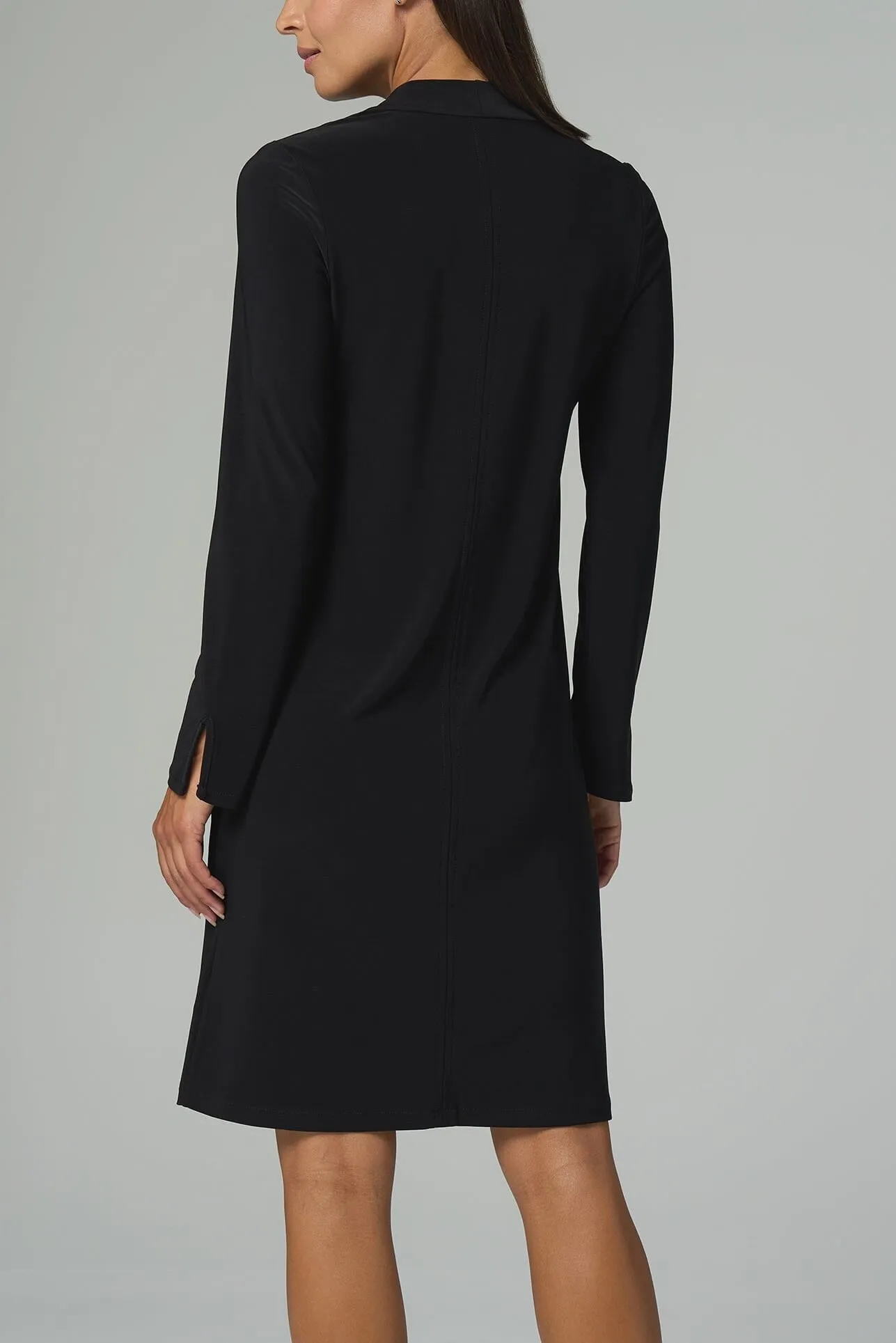 Luxe Stretch Long Sleeve Dress