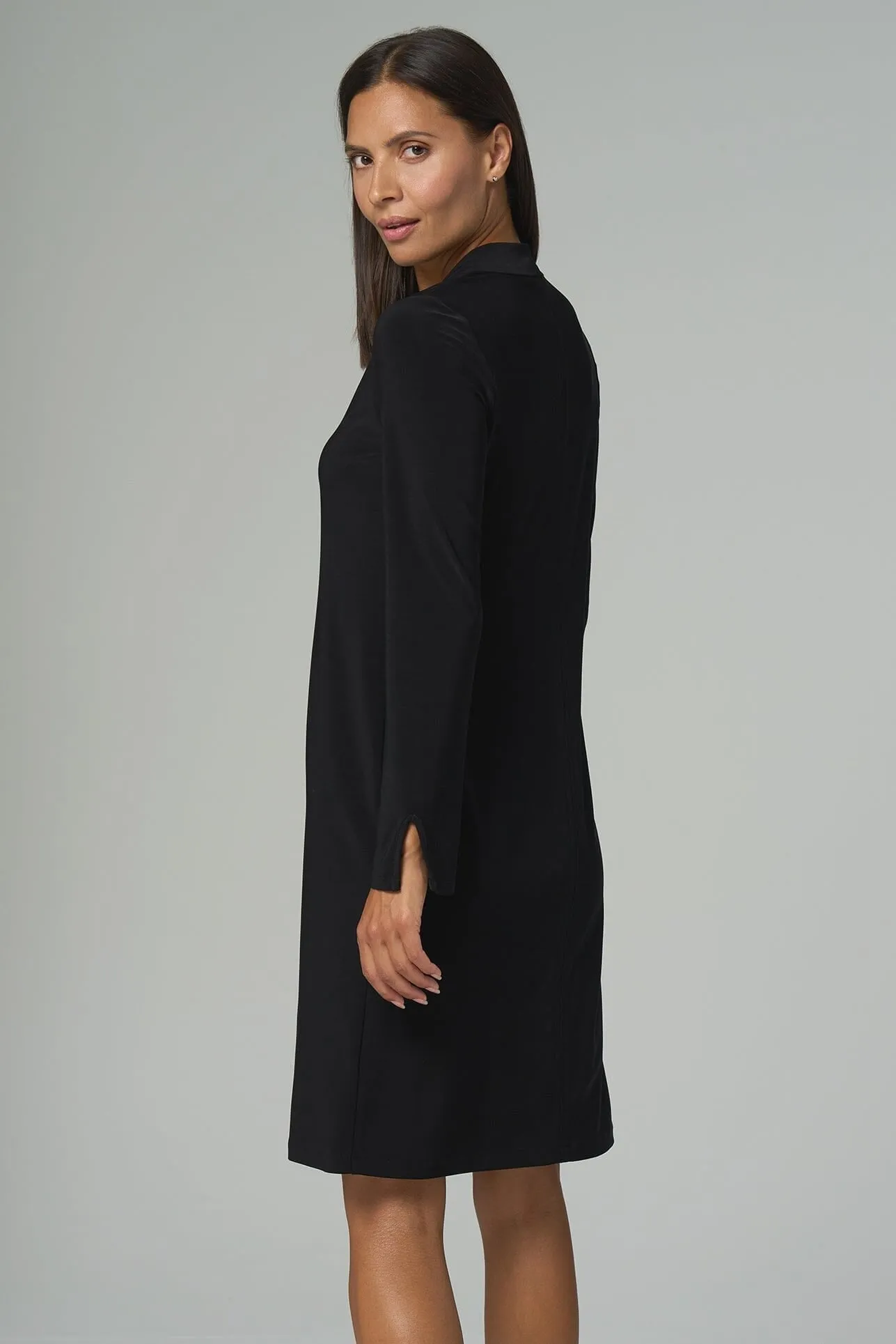 Luxe Stretch Long Sleeve Dress