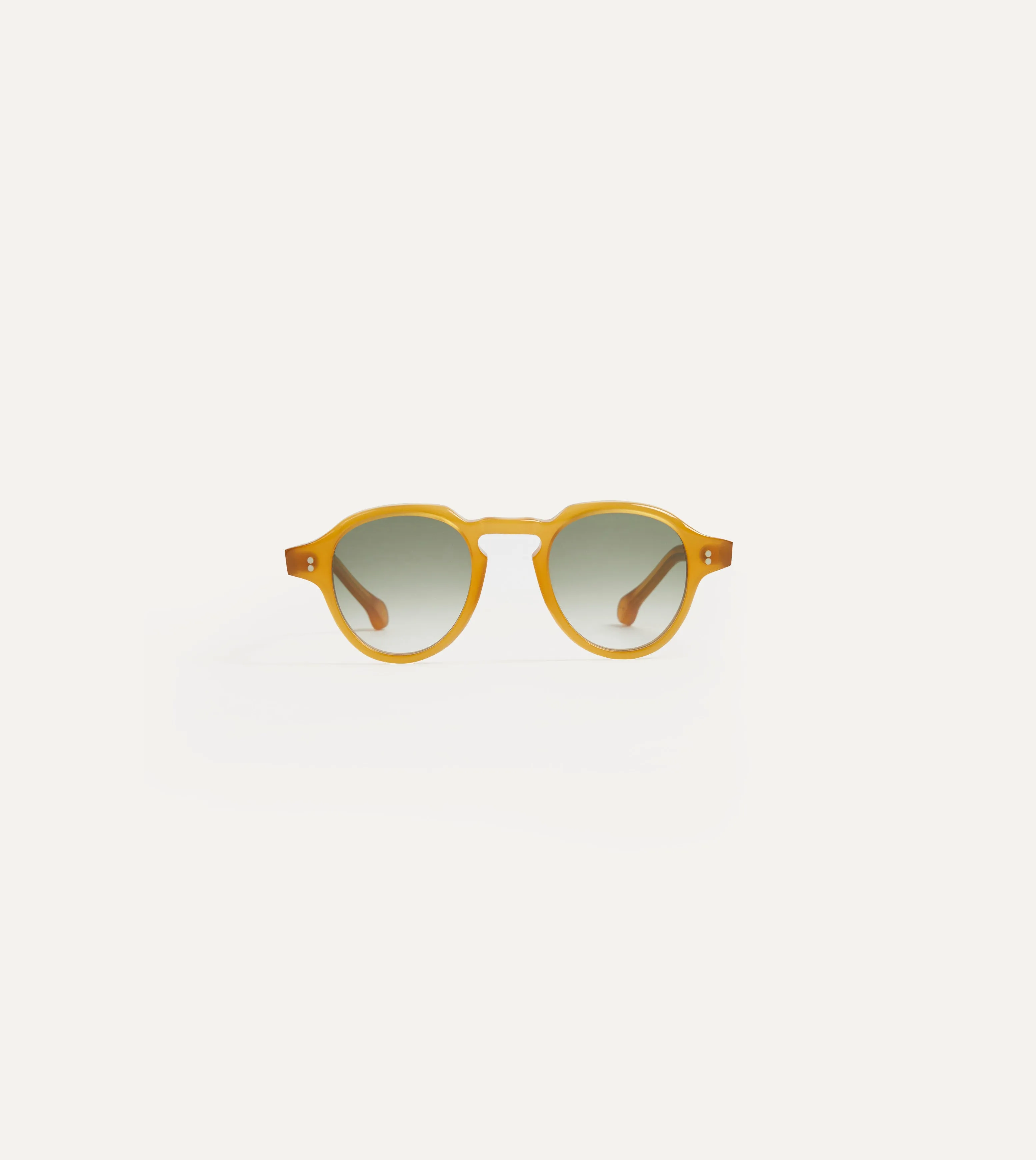 Milky Amber Acetate Blake Sunglasses