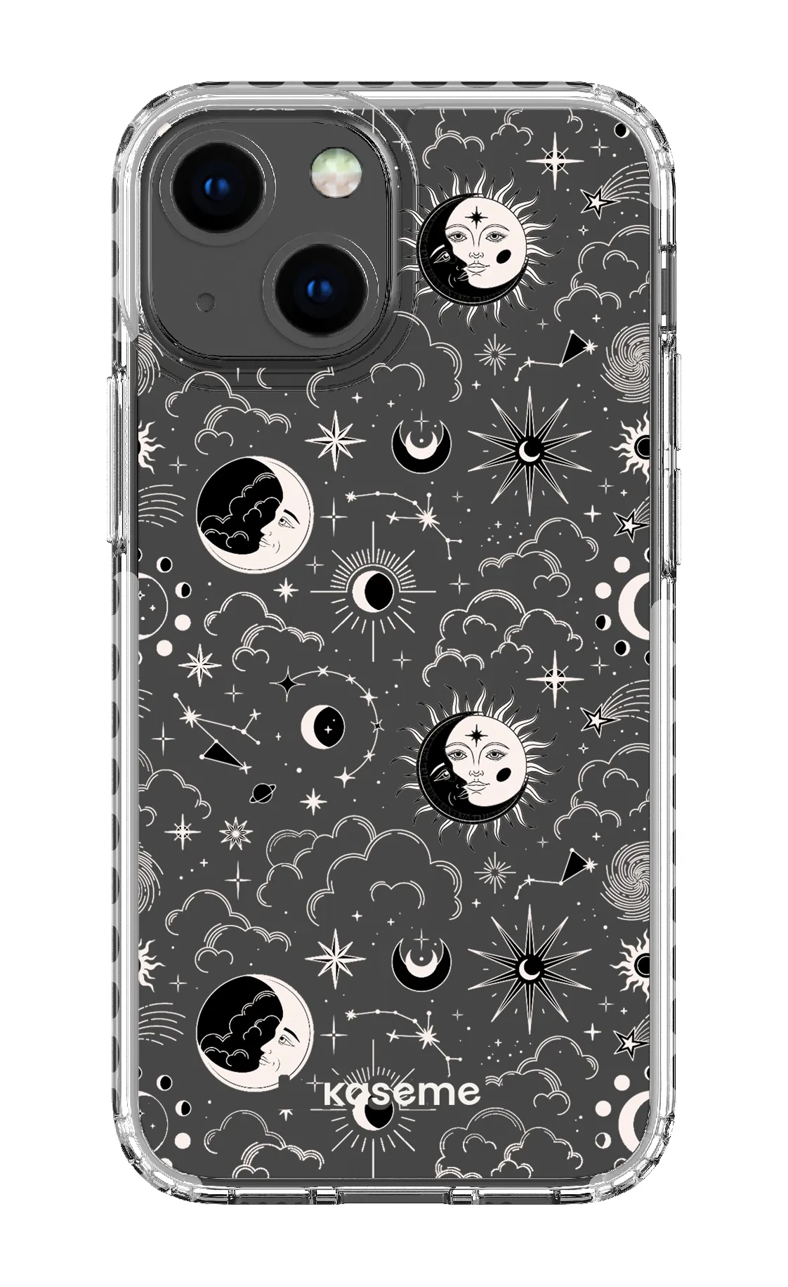 Milky Way White Clear Case