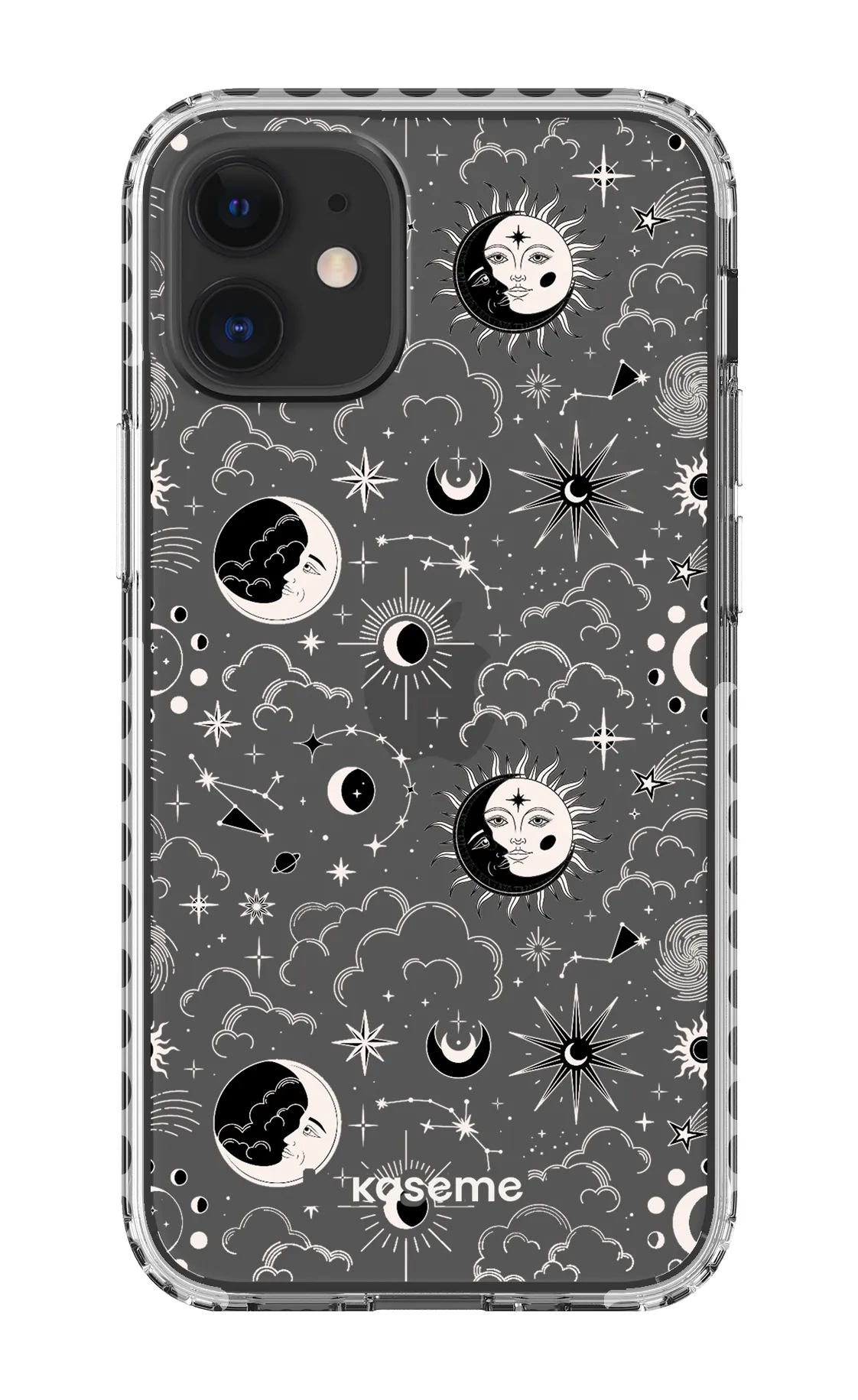 Milky Way White Clear Case