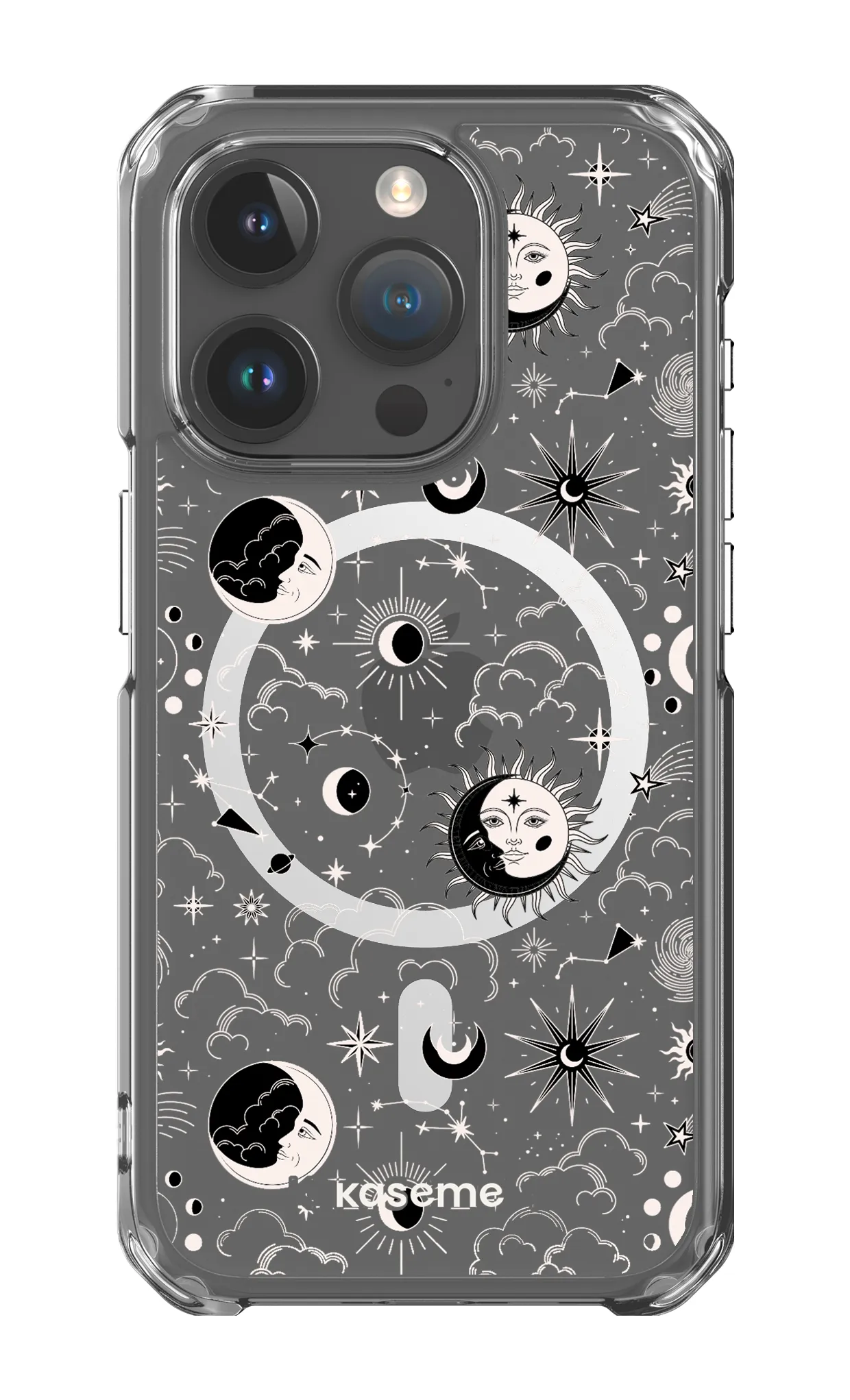 Milky Way White Clear Case