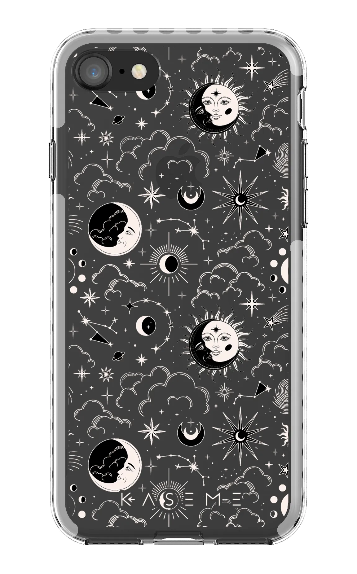 Milky Way White Clear Case