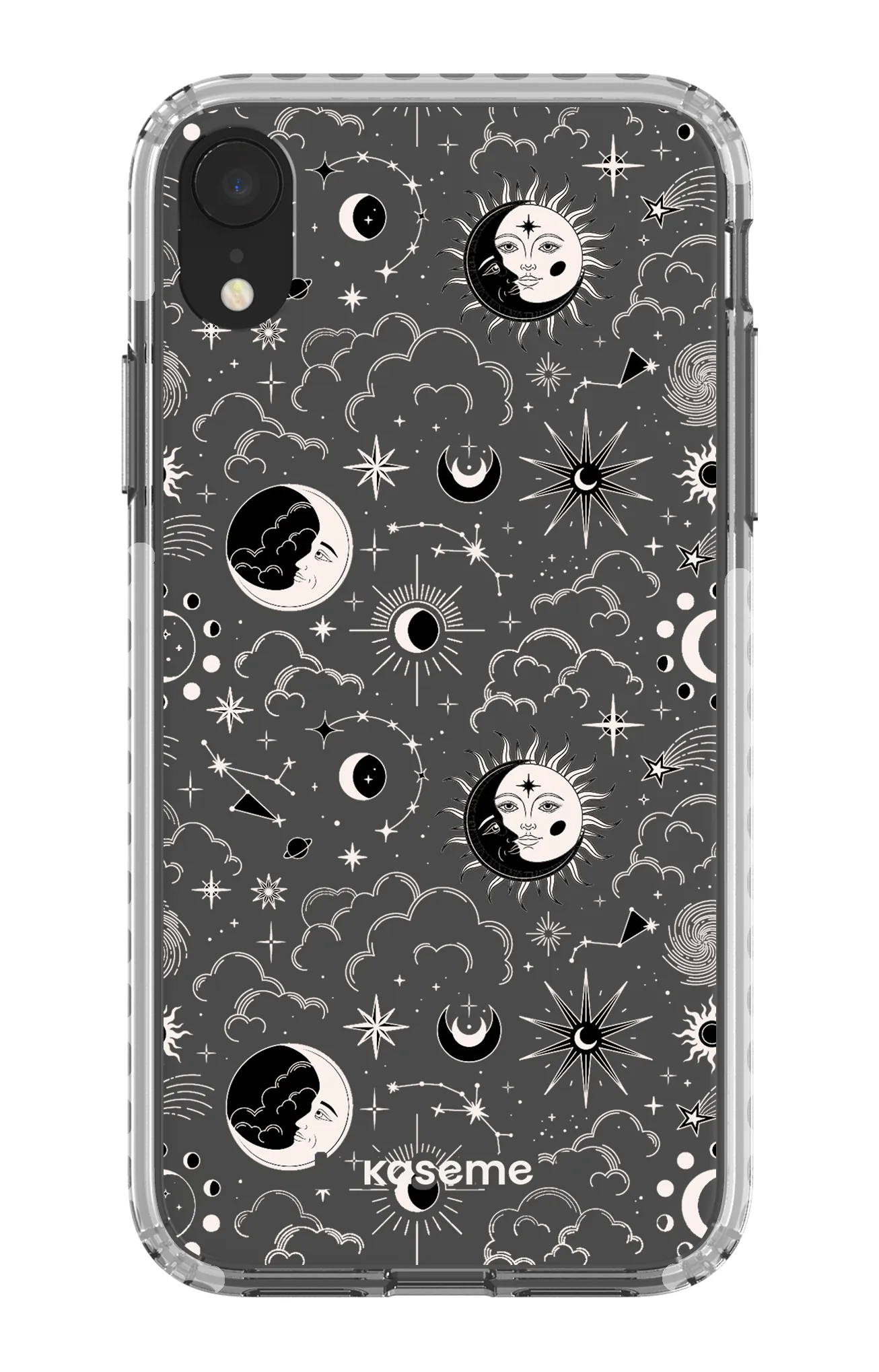 Milky Way White Clear Case