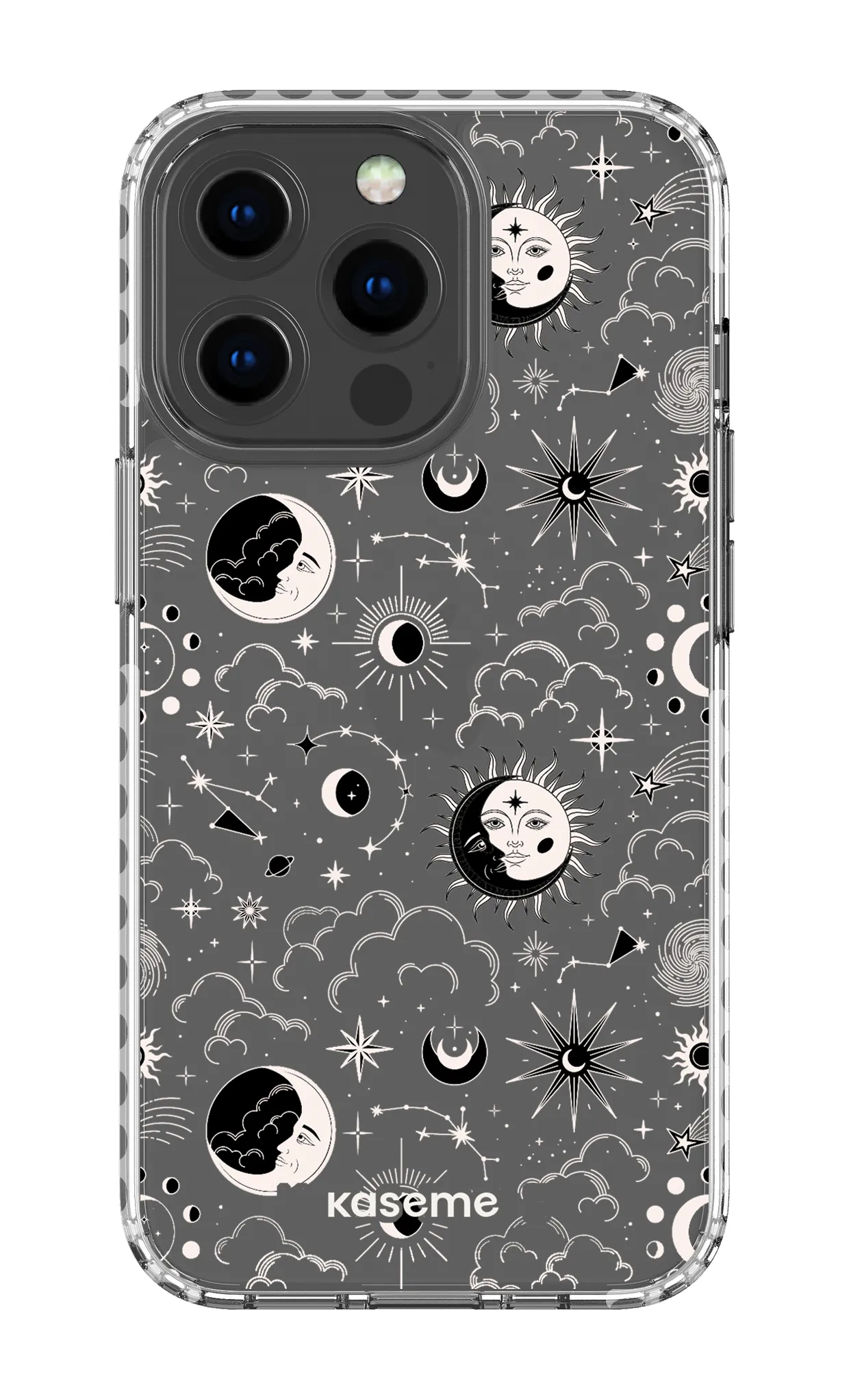 Milky Way White Clear Case