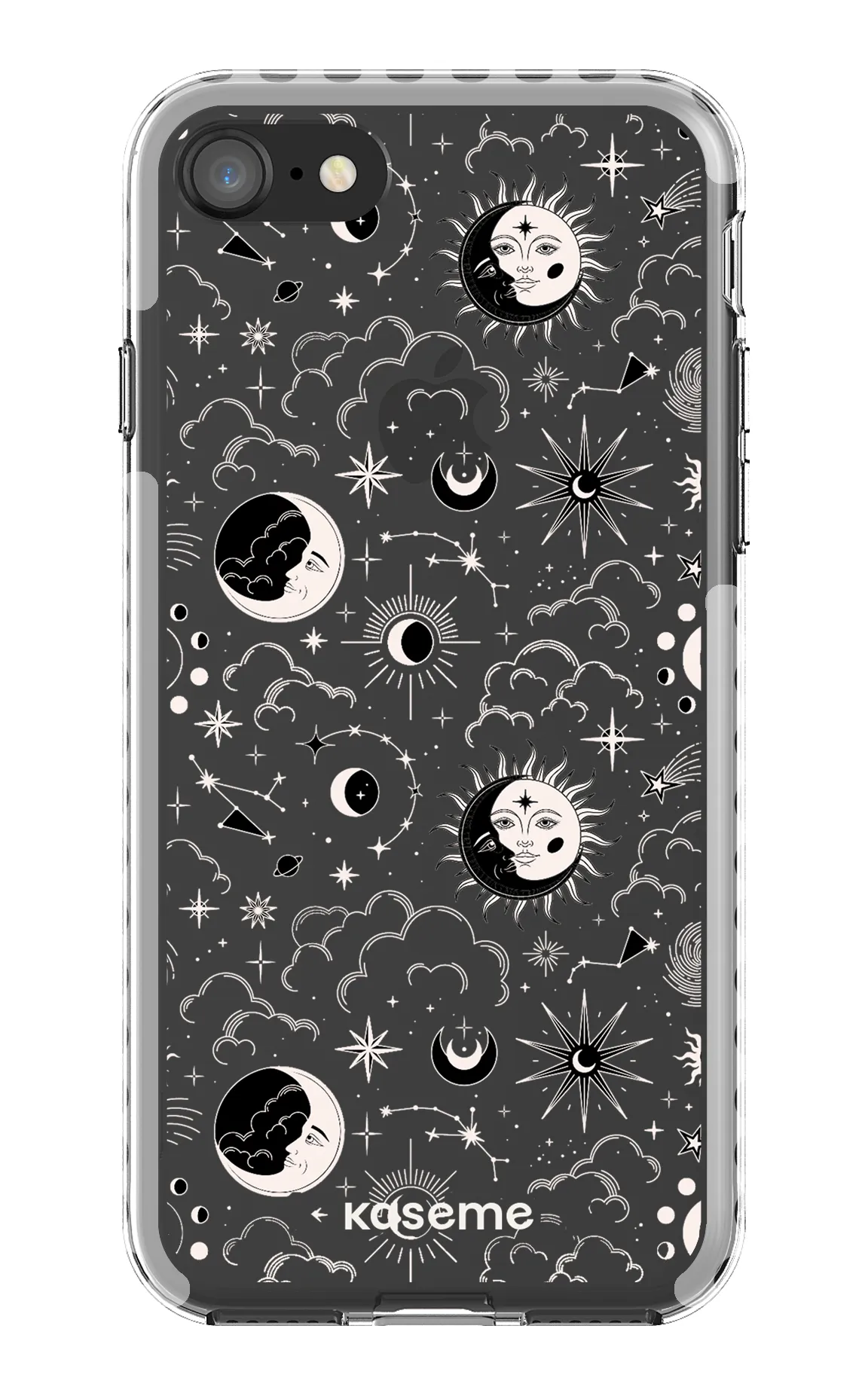 Milky Way White Clear Case