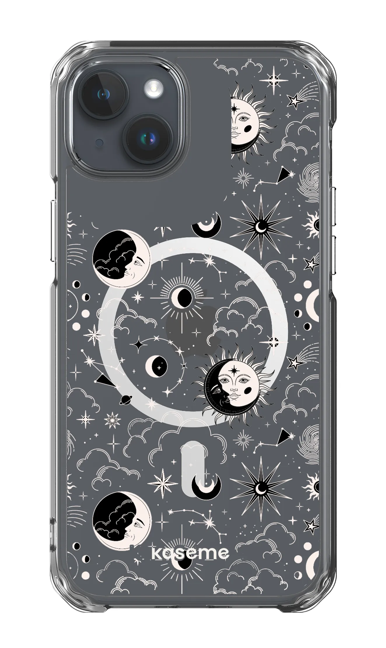 Milky Way White Clear Case