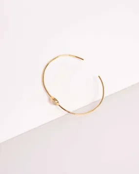 MOONSTONE / GOLD-VERMEIL BRACELET