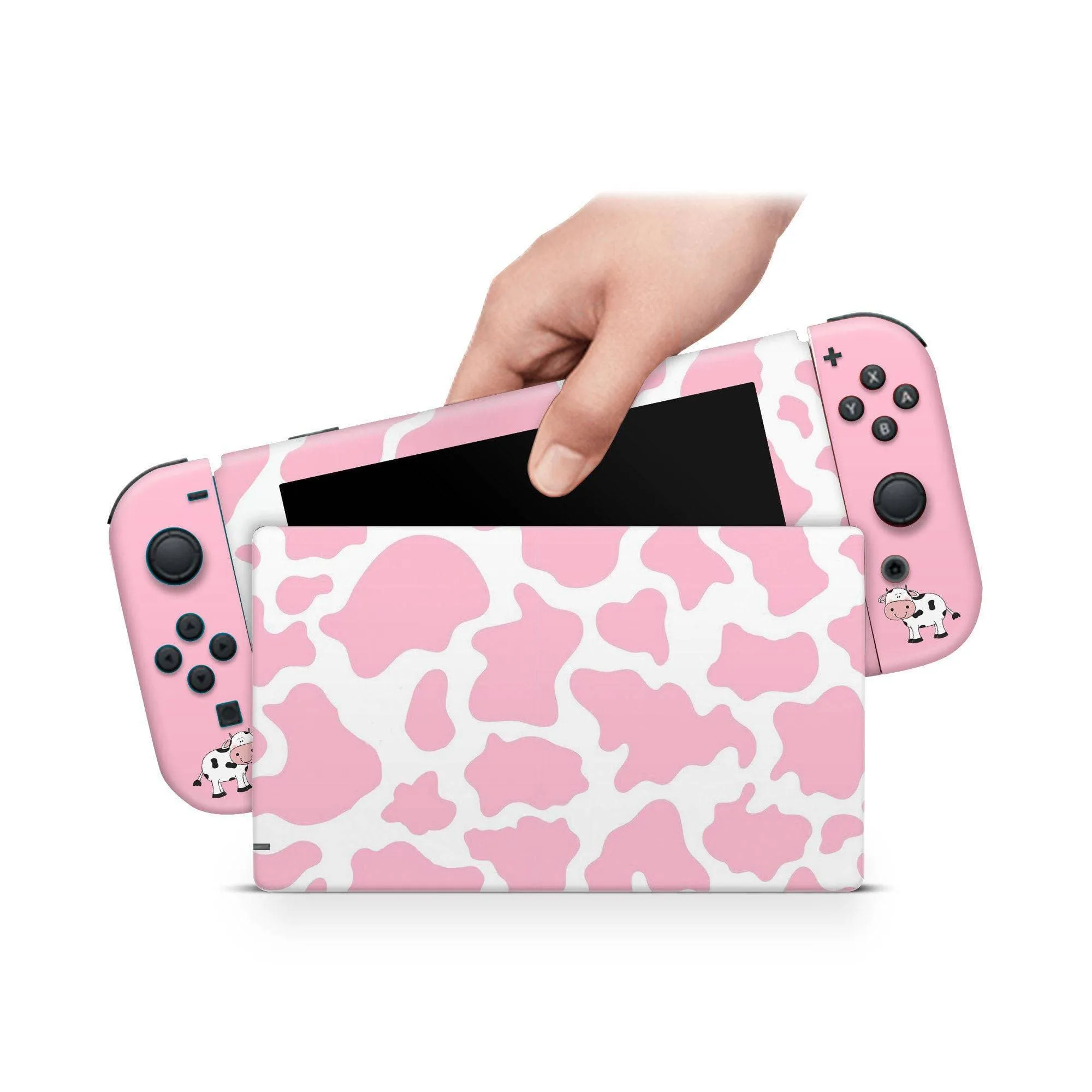 Nintendo Switch Skin Decals - Milky Cow - Wrap Vinyl Sticker