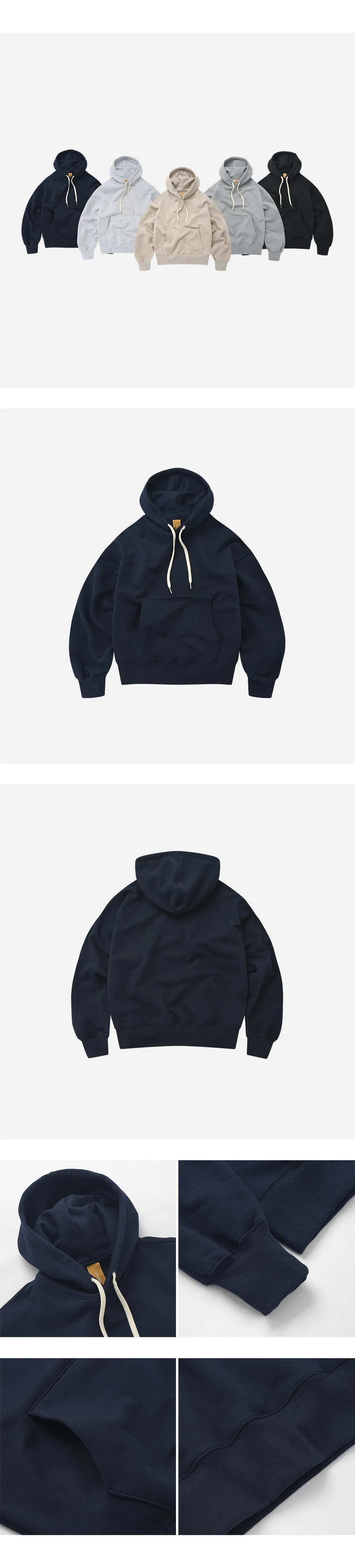 OG HEAVYWEIGHT PULLOVER HOODIE - NAVY