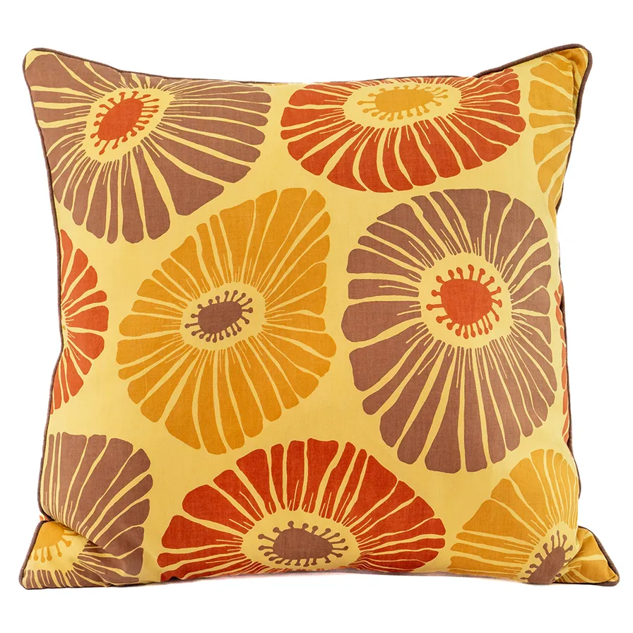 Retro Flowers Maple Cushion Cover, 45