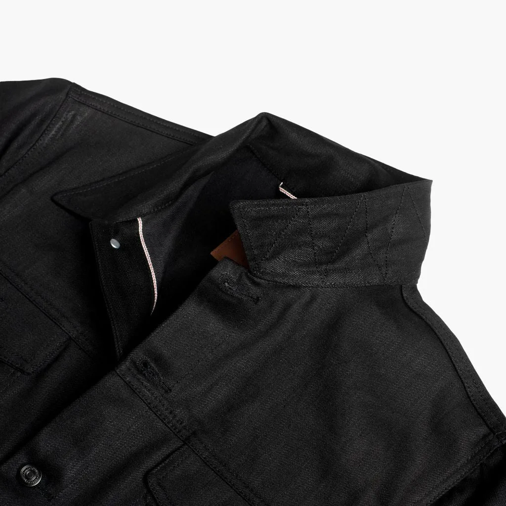 Selvedge Denim Trucker Jacket | Black