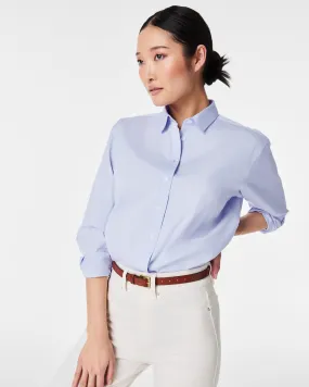 SPANX Poplin Oversized Button-Down