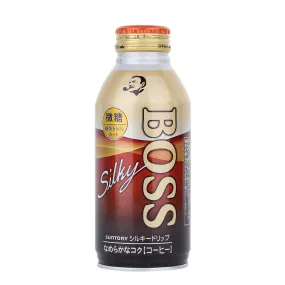 Suntory BOSS Bottled Silky Low Sugar Coffee 400g