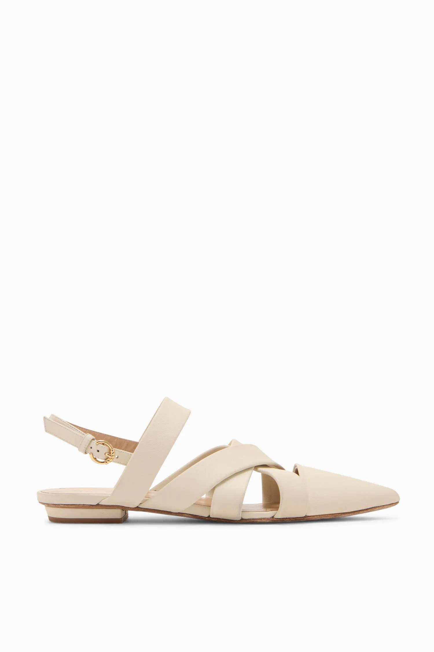 Tallulah Woven Flat - Cowrie