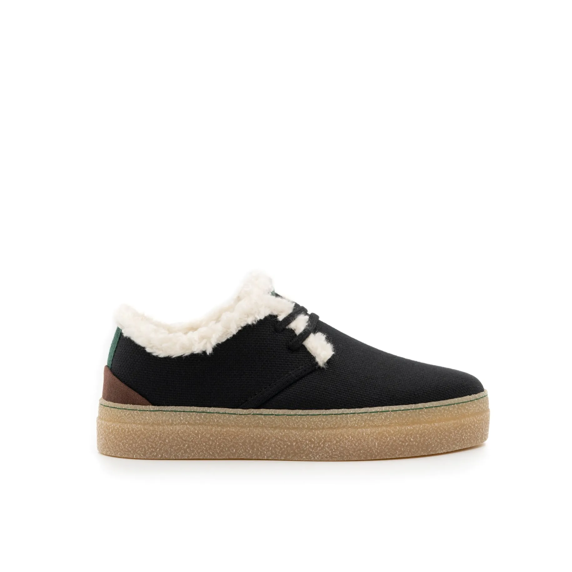 Vegan winter shoe black GOO015