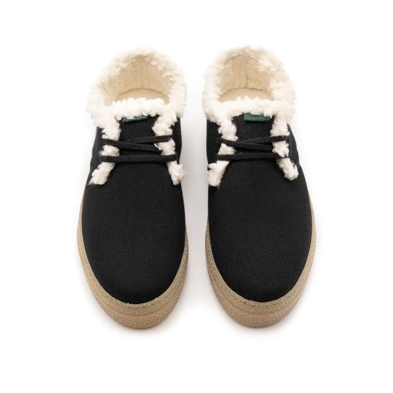 Vegan winter shoe black GOO015