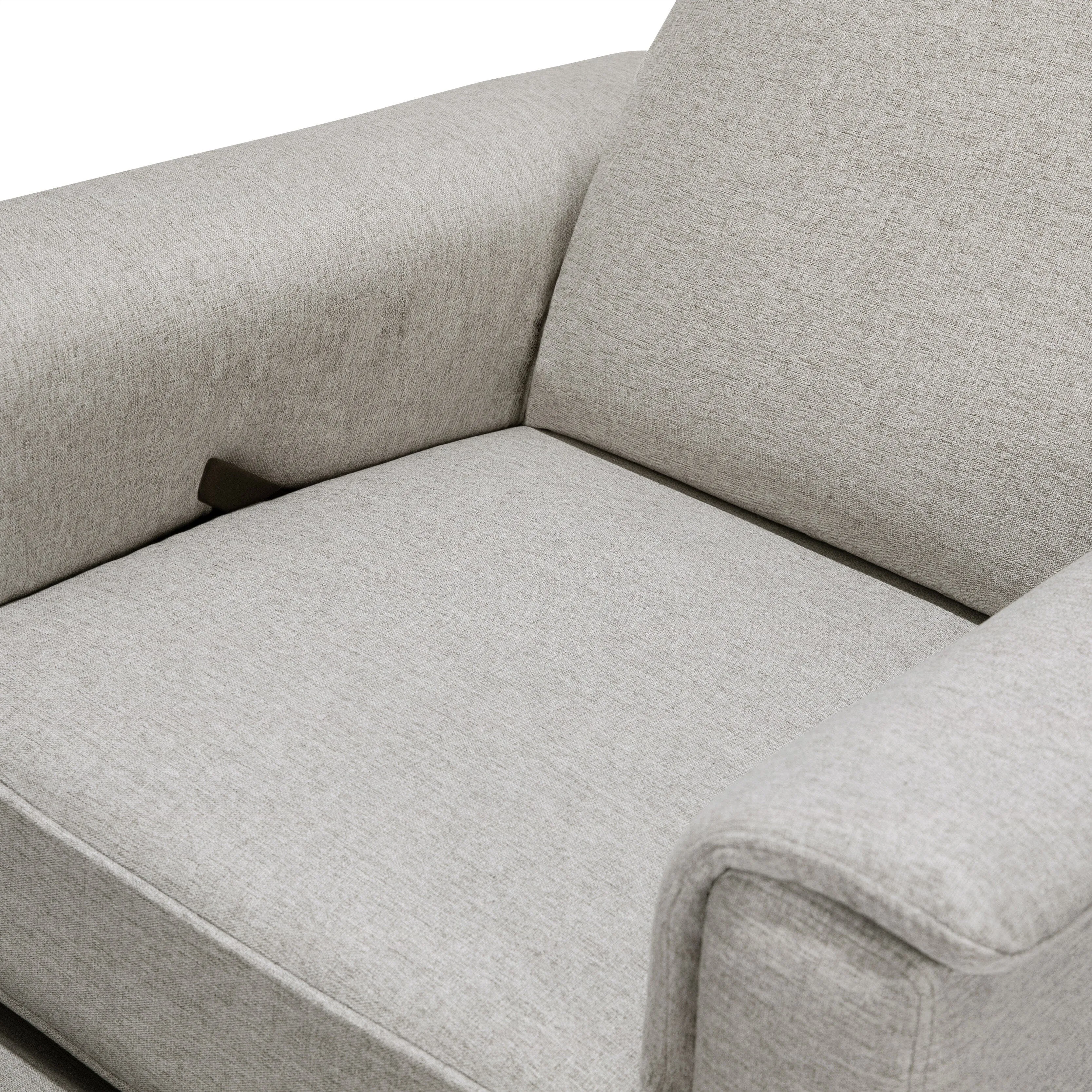 Willa Recliner in Eco-Performance Fabric | Water Repellent & Stain Resistant Grey