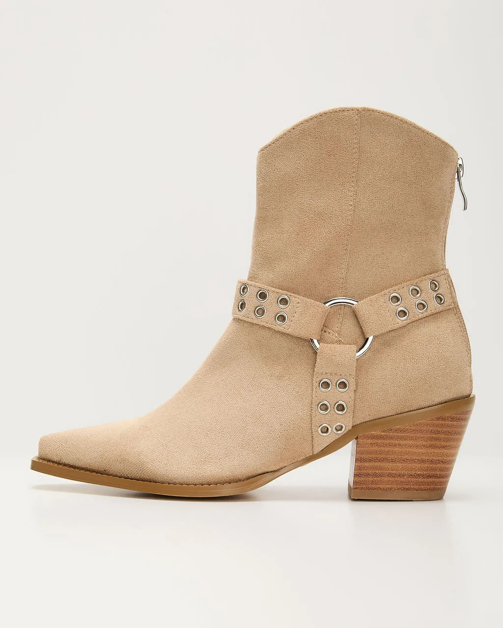 Wynnie Western Grommet Detail Booties